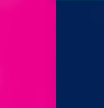 Hot-Pink-/-French-Navy